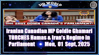 Canadian MP Goldie Ghamari TORCHES Hamas & Iran’s Regime in Parliament