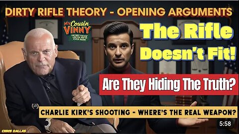 Charlie Kirk's Rifle Doesn’t Fit! Vinny Exposes FBI’s Gun Claim! Are They Hiding The Truth?