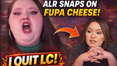 LR snaps at fupa cheese and threatens to quit Lolcow Bus. #amberlynn #lolcows #lolcowrewind