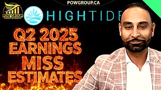 High Tide Q2 2025 Earnings Miss Estimates & HITI Stock Analysis