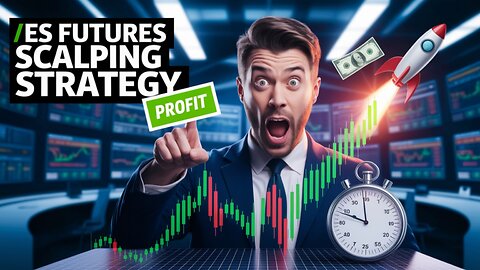ES Futures Scalping Strategy | VWAP + Order Flow Scalping | 1-Minute Day Trading Futures Strategy