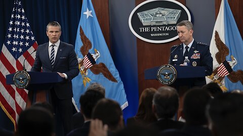 Secretary of Defense Hegseth holds ‘Major News Conference’ at Pentagon