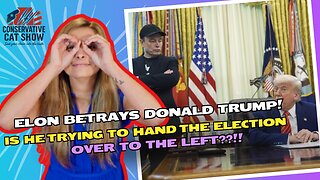 Elon Musk BETRAYS Donald Trump! Is he trying to hand the election over to the Left?