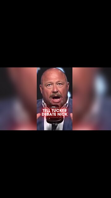 Alex Jones: Tucker Carlson Should Debate Nick Fuentes - 8/13/25