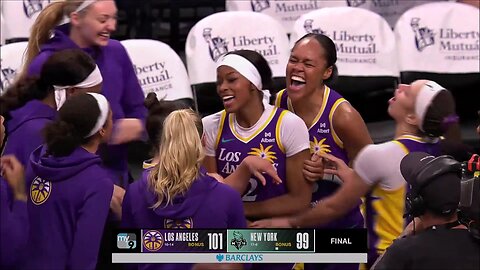 🚨 RICKEA JACKSON WINS IT AT BUZZER | Los Angeles Sparks vs New York Liberty WNBA women's basketball