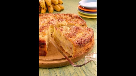 Receita de torta de banana
