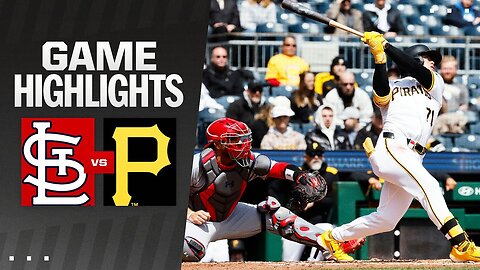 Cardinals vs. Pirates Game Highlights (4/9/25) | MLB Highlights