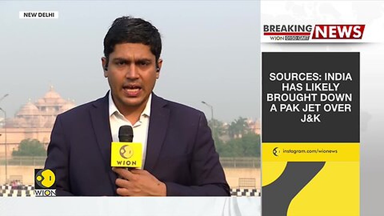BREAKING _ Sources_ India Has Likely Brought Down A Pakistani Jet Over Jammu And Kashmir _ WION