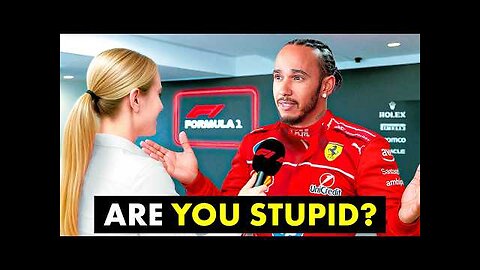 F1 DRIVERS Shutting Down Disrespectful Reporters