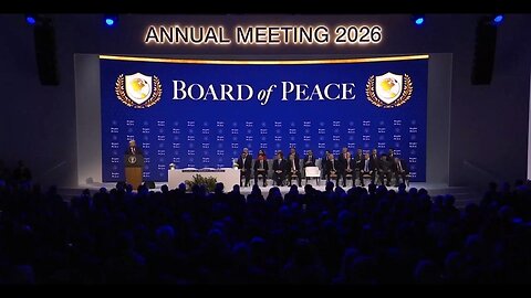 LOL Trump Checks to See If He Likes The World Leaders Gathered at Board of Peace Signing