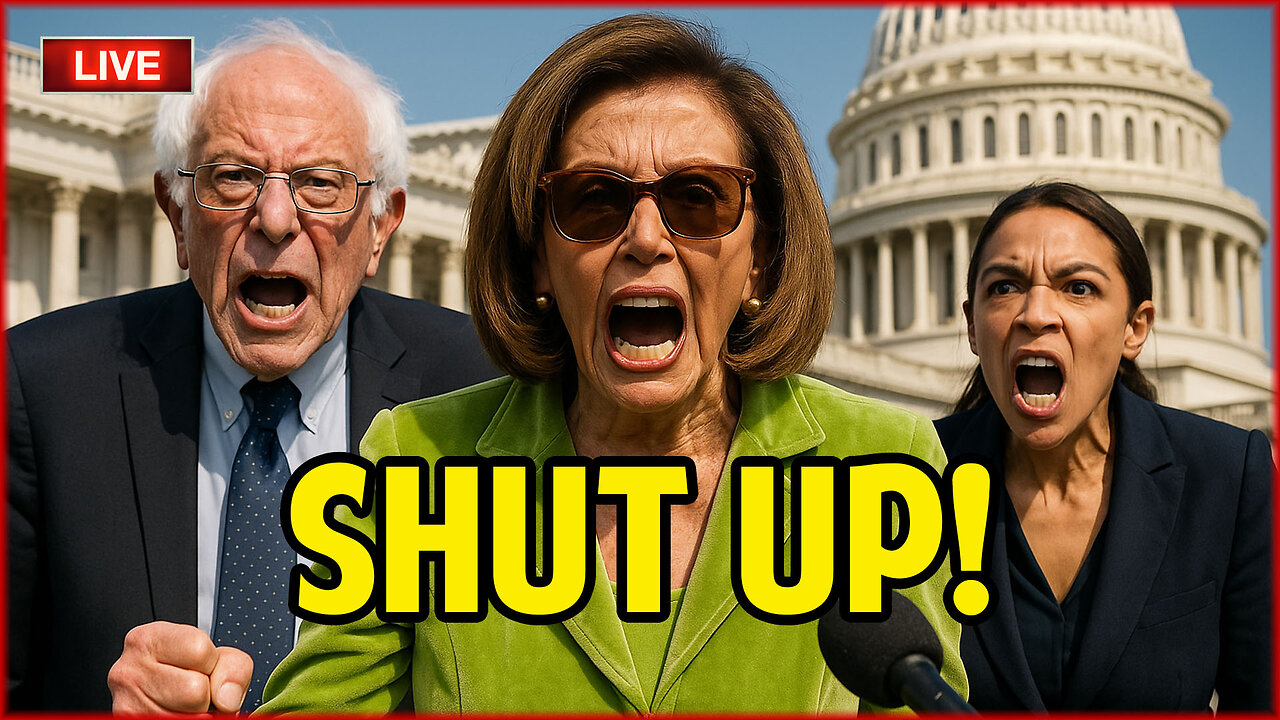 🔴 MELTDOWN: Pelosi and AOC RAGE On Live TV!