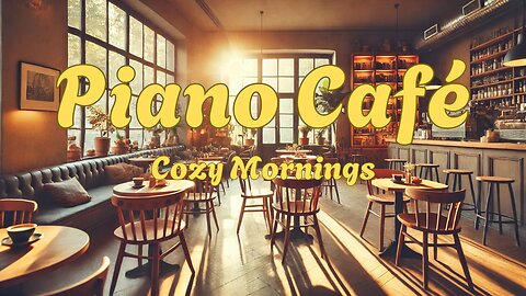 Relaxing Piano: Cozy Café Mornings ☕