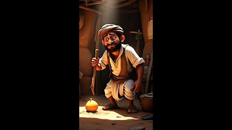 The Greedy Farmer and the Magical Fruit #AIAnimation #EmotionalStory #HindiShorts #GreedyFarmer