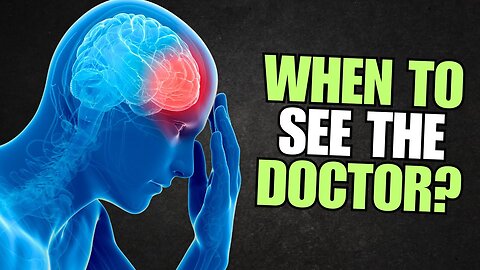 Seniors Stop Headaches! No Meds & When to See the Doctor! 