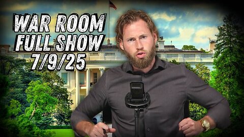 WAR ROOM WITH OWEN SHROYER - 7/9/2025: After Epstein Cover-Up, White House Gives Netanyahu A King’s Treatment and Vows to Fight Anti-Semitism