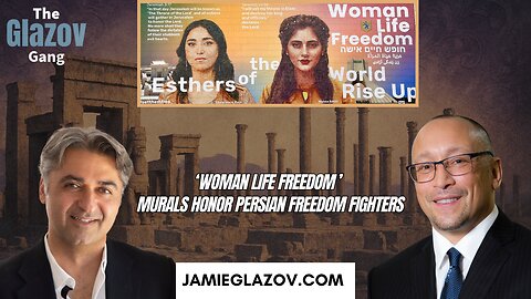 🕊️ ‘Woman Life Freedom’ Murals Honor Persian Freedom Fighters | Hooman Khalili