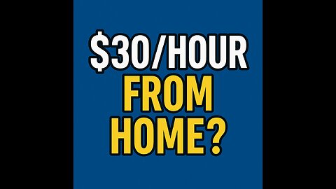 Work From Home & Earn $30/Hour – No Experience Needed!