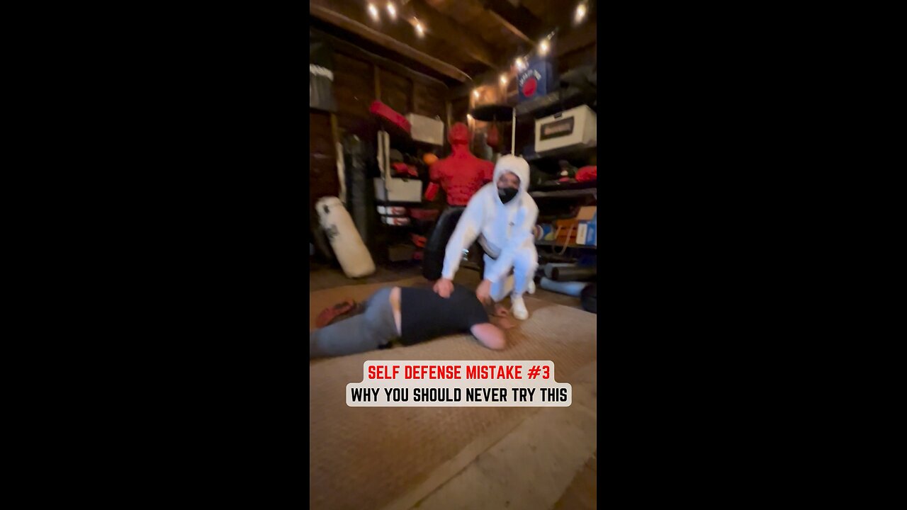 Self-Defense MISTAKE #3: Why You Should NEVER try a Double Leg Takedown in the Street
