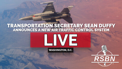 LIVE: Transportation Secretary Sean Duffy Announces a New Air Traffic Control System - 5/8/25