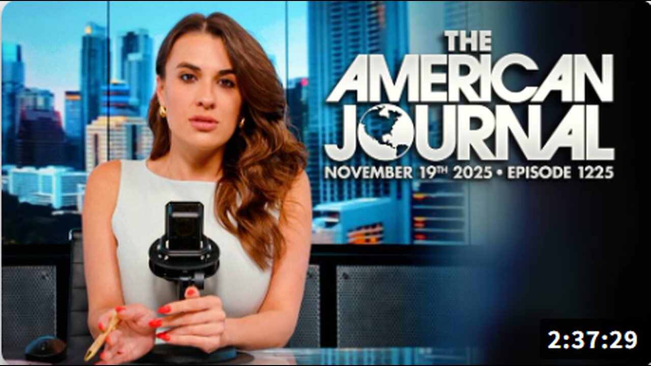 The American Journal: Epstein Files Bill Heads To Trump’s Desk, J6 Pipe Bomb False Flag Collapses On Deep State & Economy Becomes Top Midterm Issue - FULL SHOW - 11.19.2025