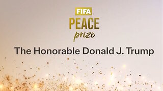 FIFA 2025 Peace Prize President of the United States of America, the Honorable Donald J. Trump