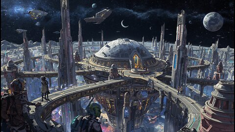 Selene Prime: The Futuristic Moon City Connecting Worlds 🌌🚀