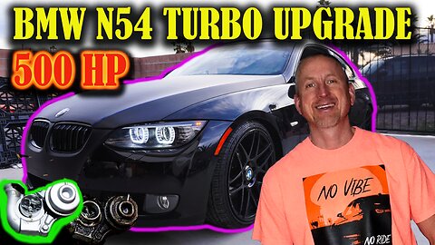 BMW N54 TURBO UPGRADE INSTALL (500hp) 👿🔥