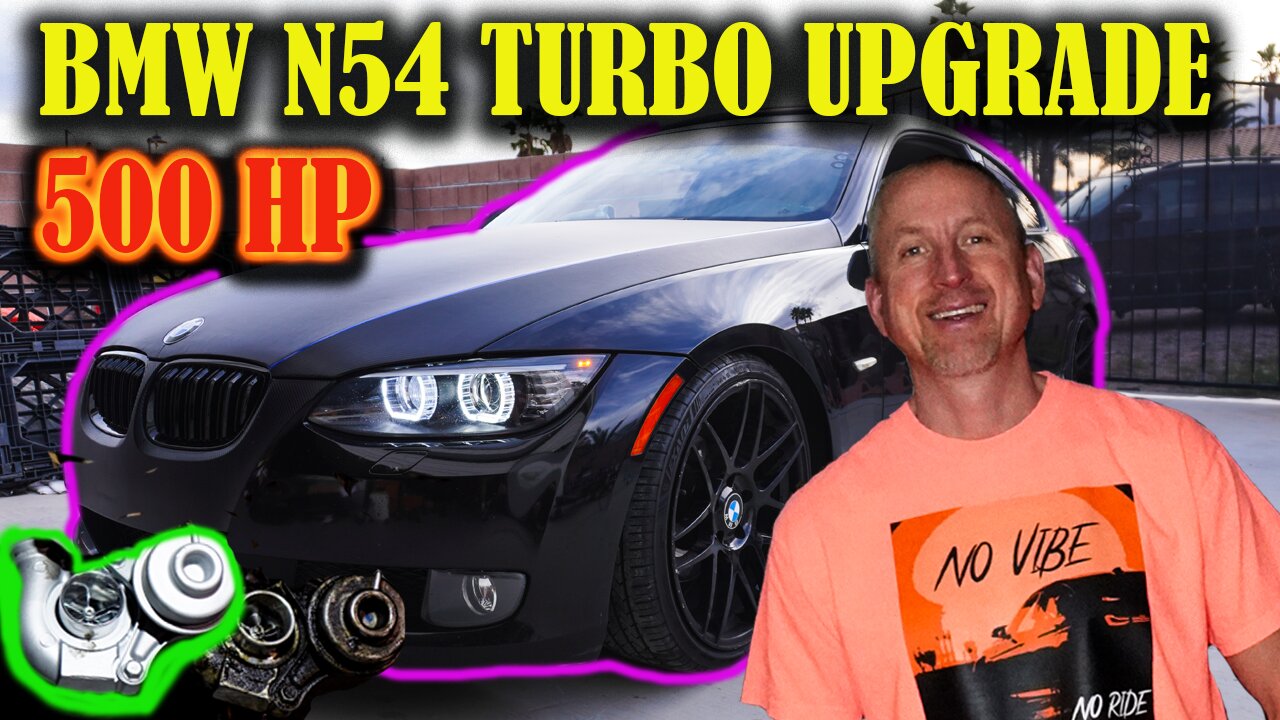 BMW N54 TURBO UPGRADE INSTALL (500hp) 👿🔥