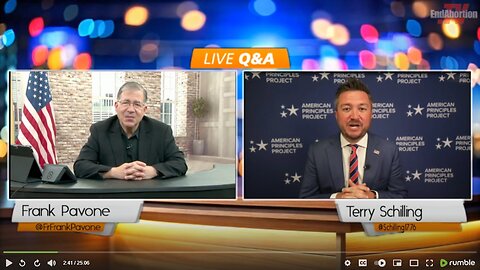 Praying for Americ a LIVE with Special Guest Terry Schilling