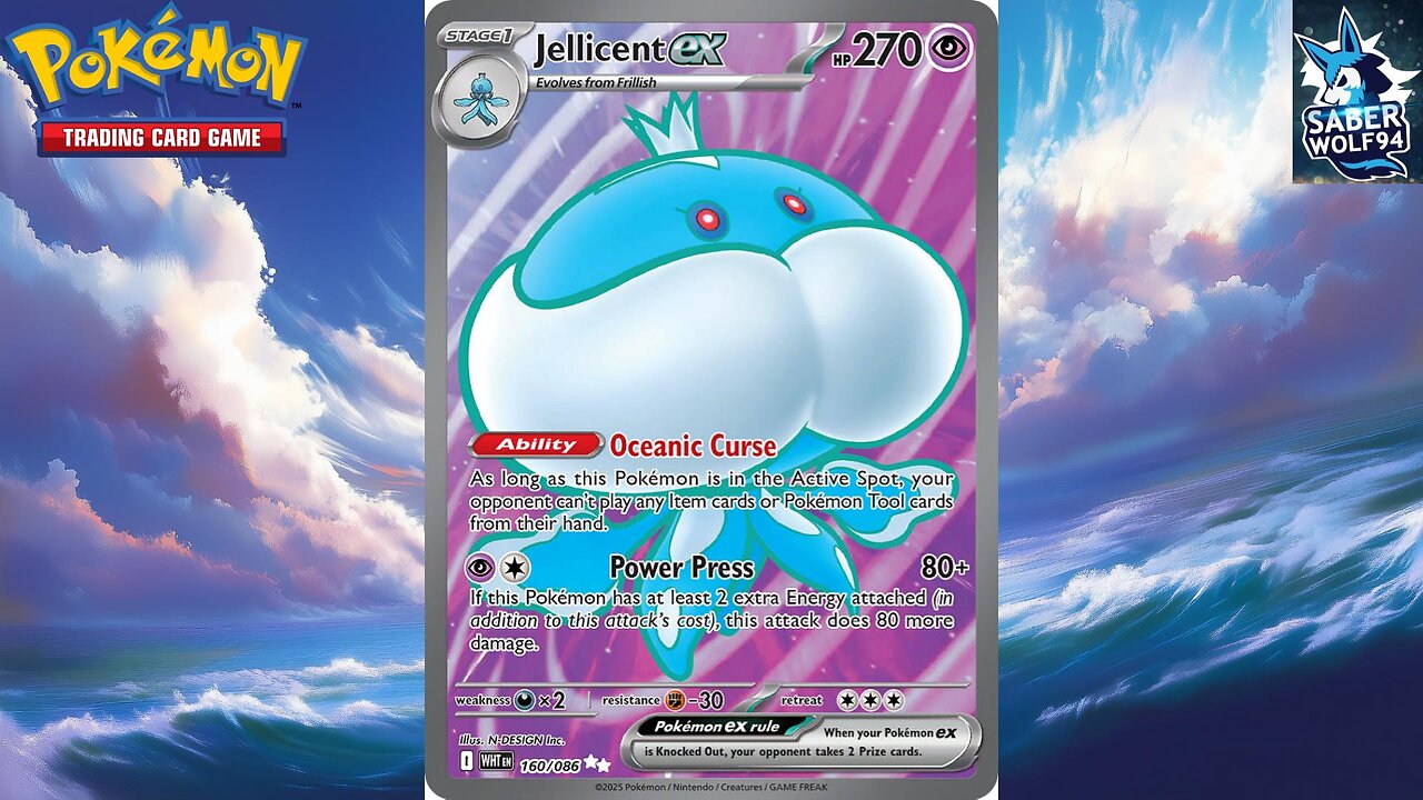 Pokemon TCG Live Jellicent EX Xatu Deck!!