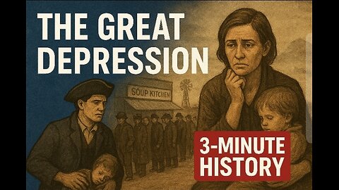 The Great Depression Explained in 3 Minutes | U.S. History”