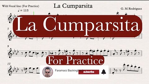 La Cumparsita - Rodriguez | Sheet music for Practice