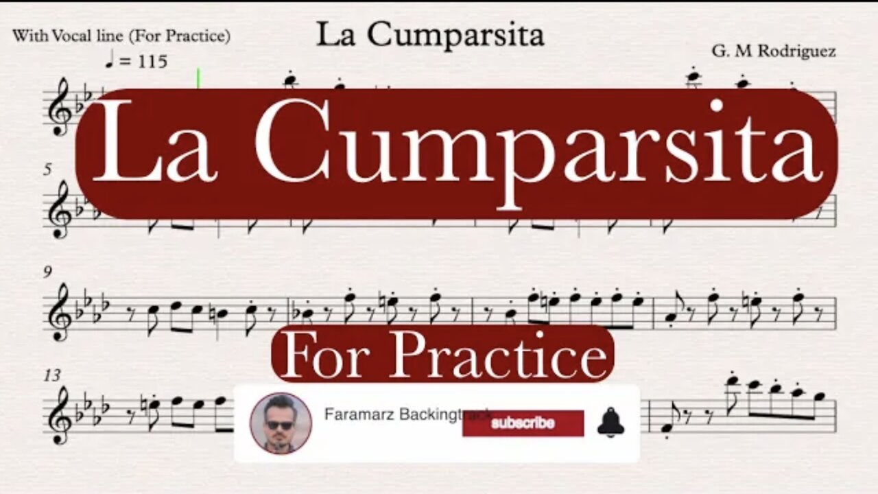 La Cumparsita - Rodriguez | Sheet music for Practice