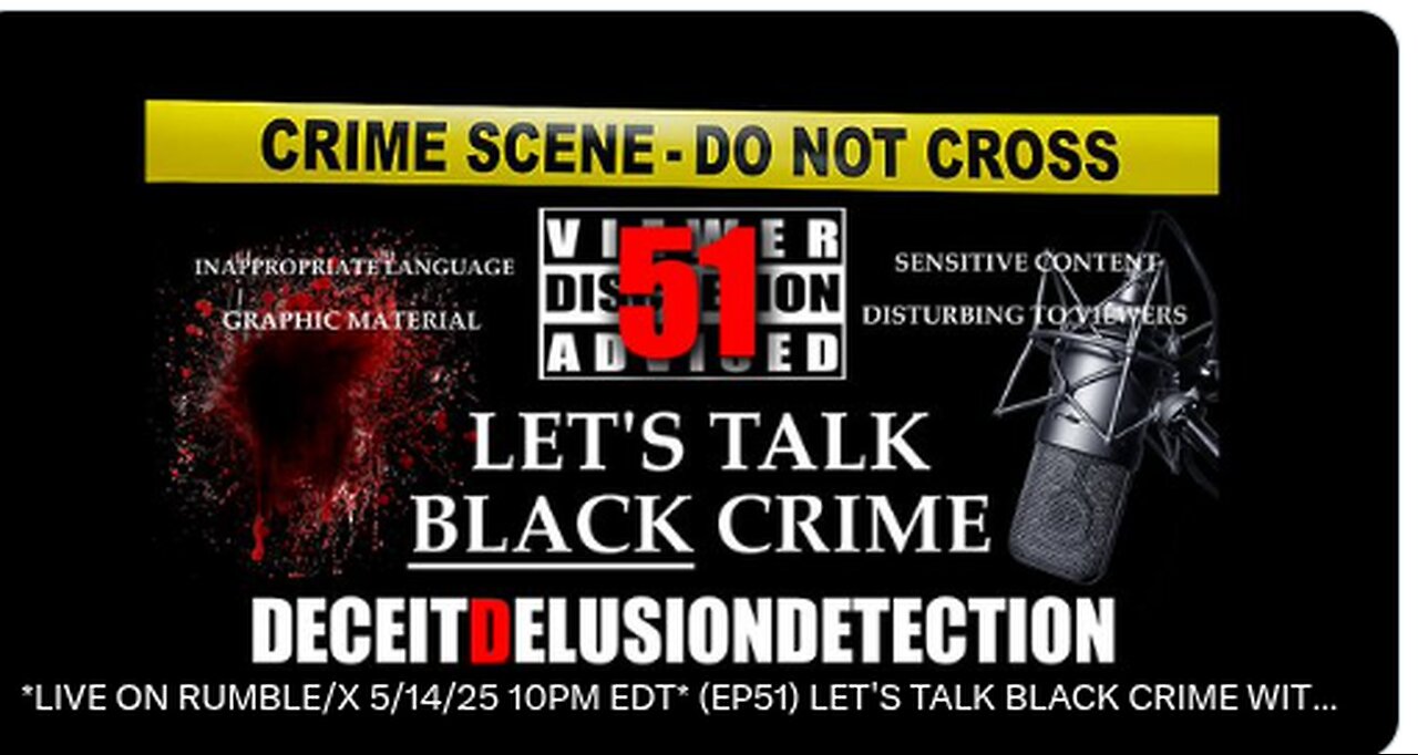 (EP51) LET'S TALK BLACK CRIME WITH TRIPLE D