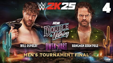 WWE 2K25 AEW Double or Nothing 2025 - Match 4: Page has done it!