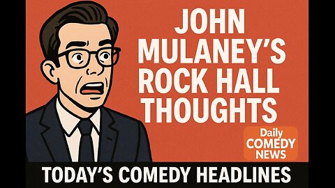 John Mulaney's Rock Hall Thoughts