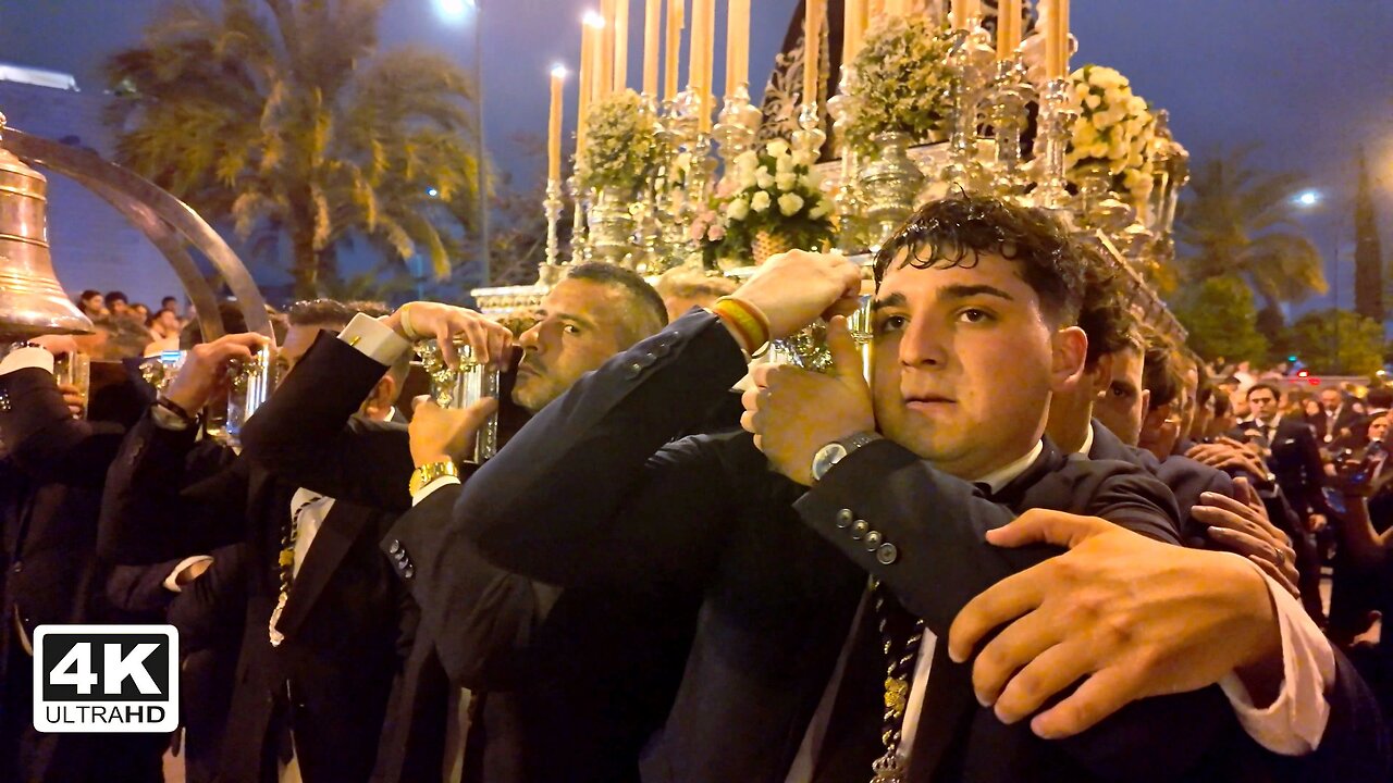 ✨ Religious Processions in Spain – Entrance of Our Lady of Sorrows Crowned