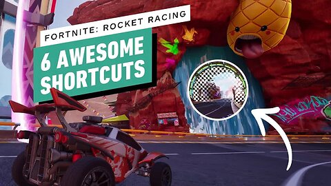 Fortnite - Rocket Racing - 6 Awesome Track Shortcuts