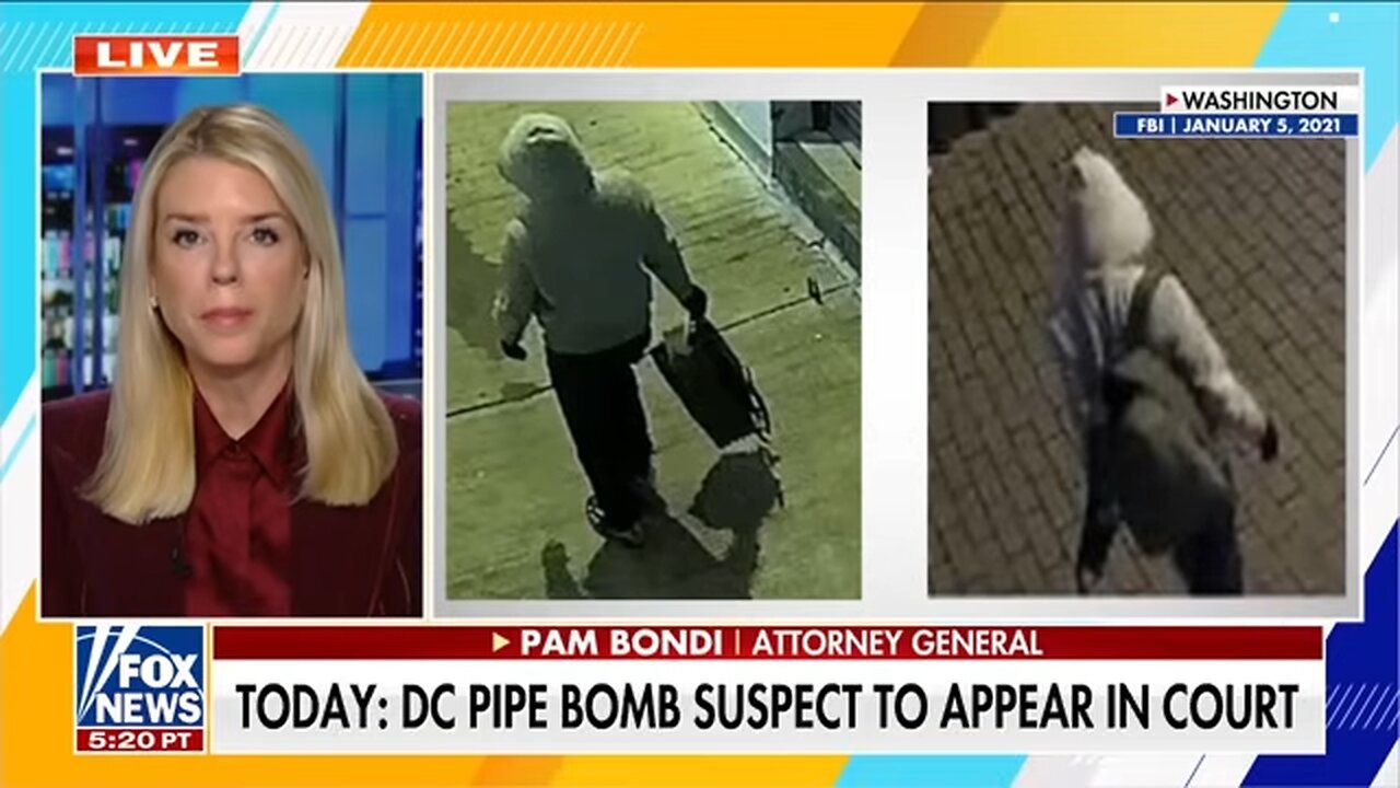 Bondi raises MAJOR questions about Jan 6 pipe bomb case