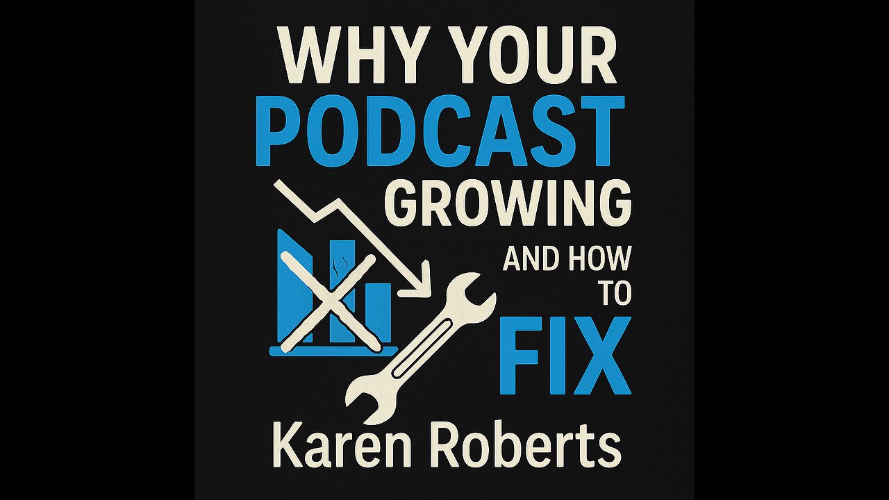 Why Your PODCAST ISN'T Growing and How to FIX It - Karen Roberts