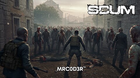 SCUM: Insane Zombies On Extreme Hardcore #gaming
