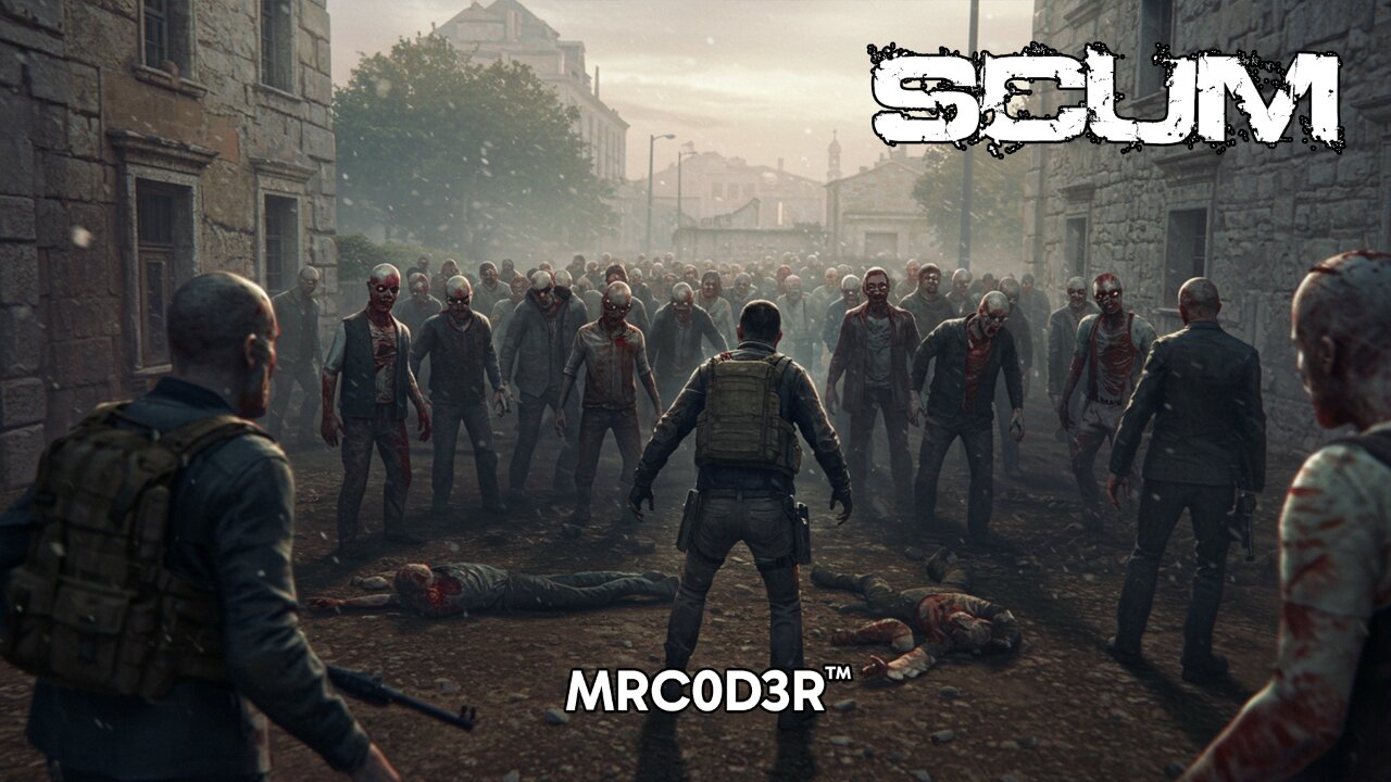 SCUM: Insane Zombies On Extreme Hardcore #gaming