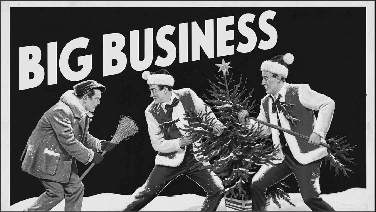 BIG BUSINESS (1929) Stan Laurel, Oliver Hardy & James Finlayson | Comedy | B&W | Short| Classic Film