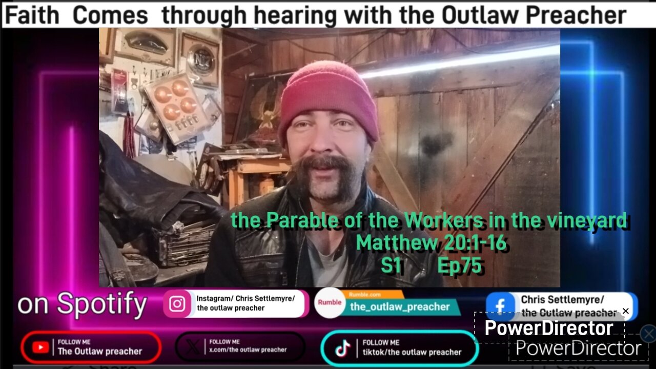 the Parable of the Workers in the vineyard Matthew 20:1-16 S1 Ep75
