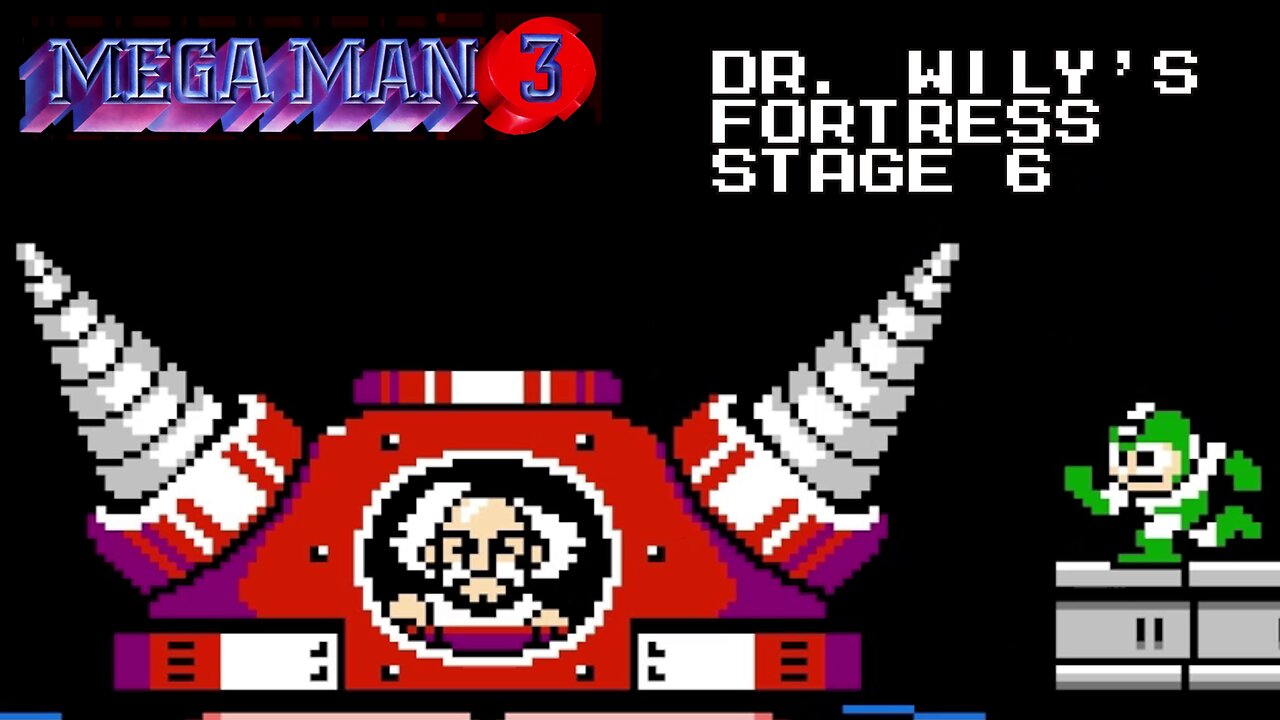 Mega Man 3 (NES) - Dr. Wily's Fortress Stage 6