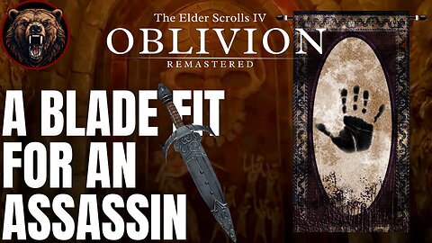 Mehrunes' Razor & Dark Brotherhood Begins! - Oblivion Remastered