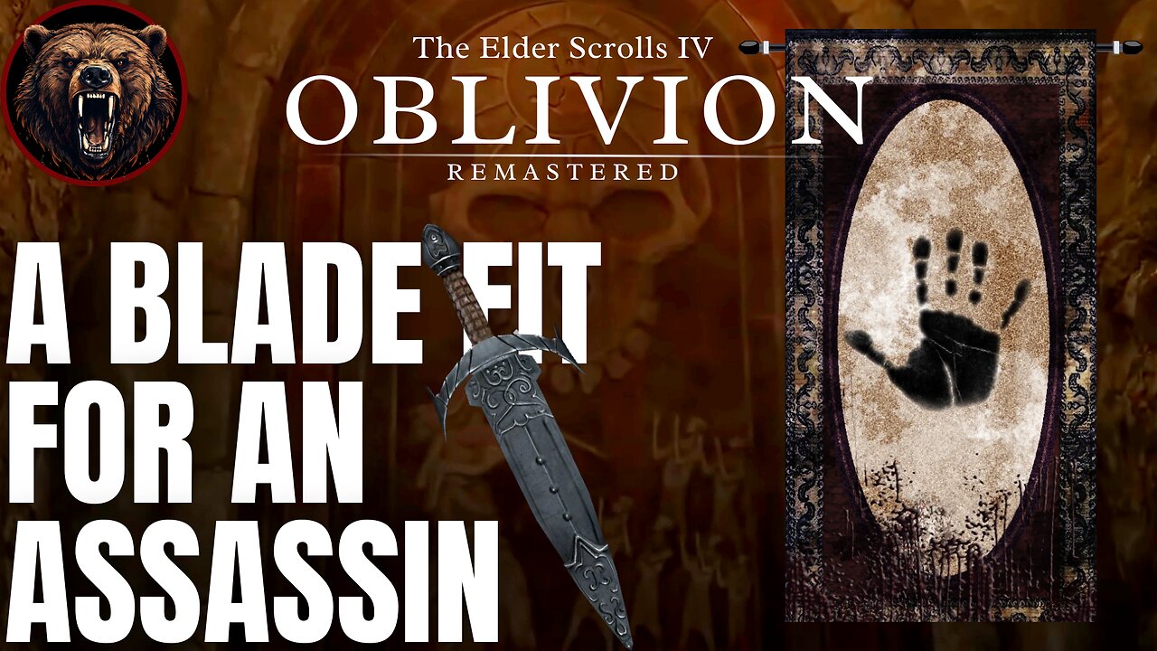 Mehrunes' Razor & Dark Brotherhood Begins! - Oblivion Remastered
