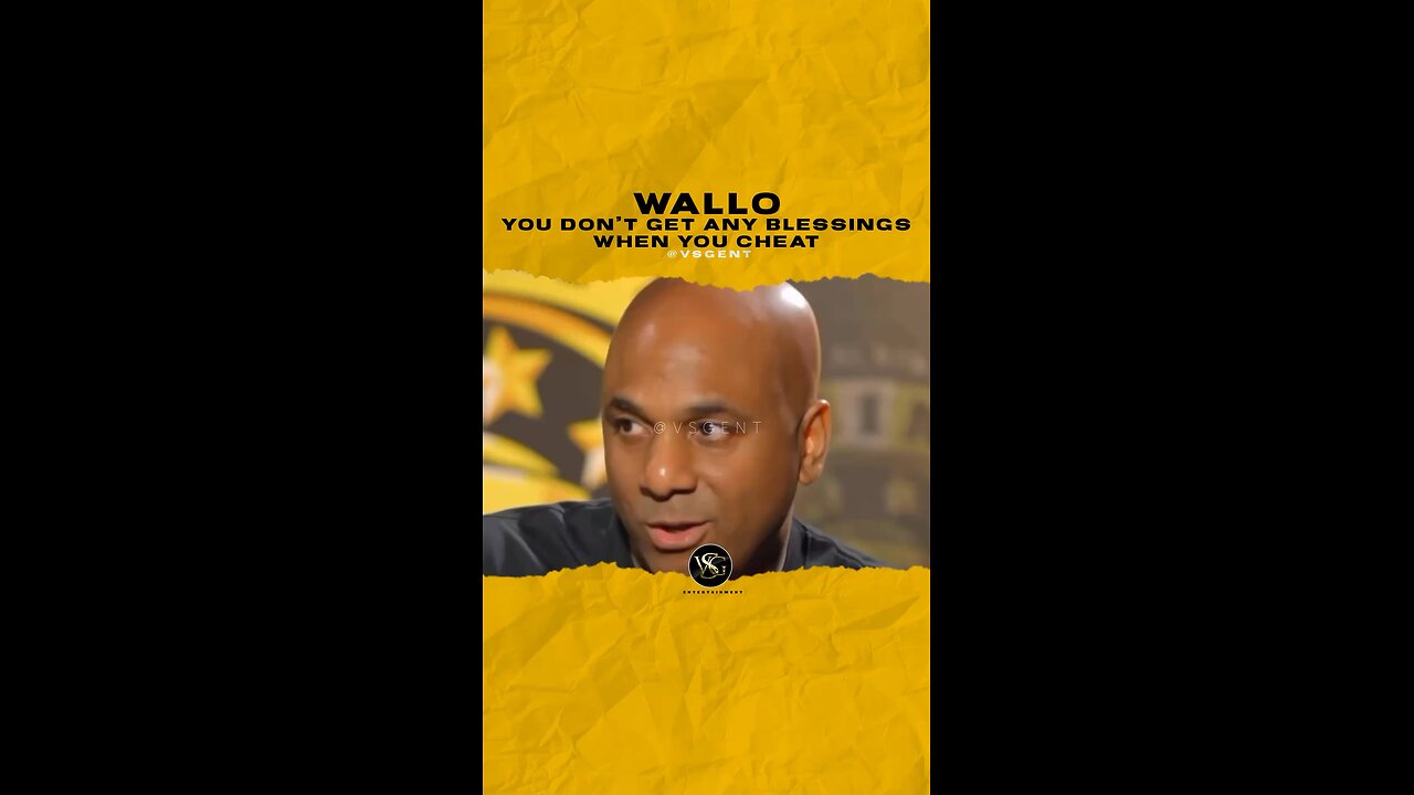 @wallo267 You don’t get any blessings when you cheat