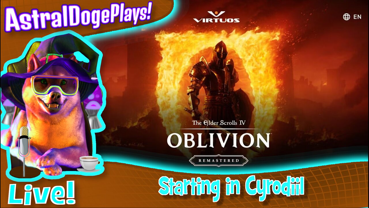 Oblivion Remastered ~LIVE!~ Starting in Cyrodiil