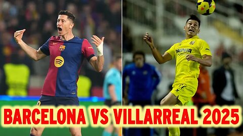 Barcelona vs Villarreal 2025 | Lamine Yamal Shines Again | Final Match at Estadi Olímpic | NEWSDRIFT